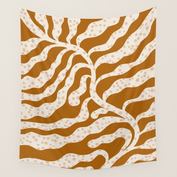 Leafy Plant #2 Wall Tapestry Gallery Image 4