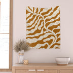 Leafy Plant #2 Wall Tapestry Gallery Image 2