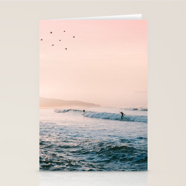 Sunset Surf Stationery Card Gallery Image 2