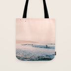 Sunset Surf Tote Bag Gallery Image 1