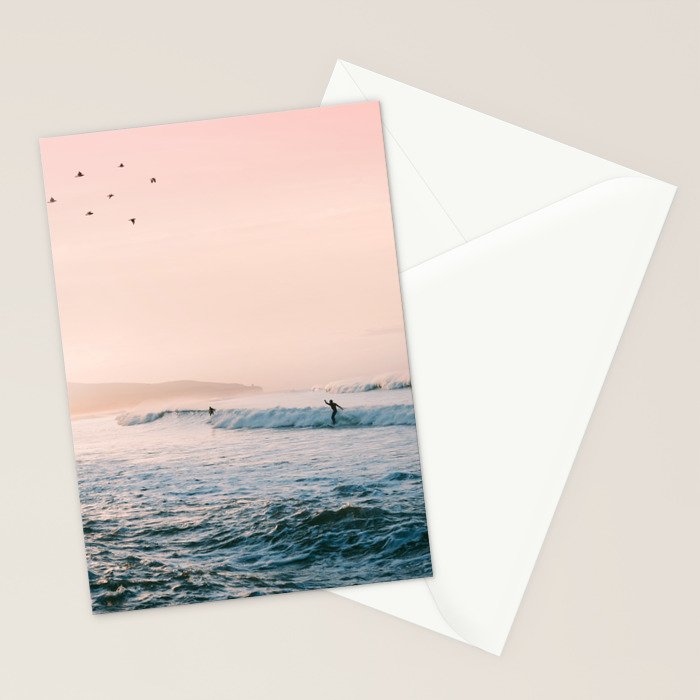 Sunset Surf Stationery Card Gallery Image 2