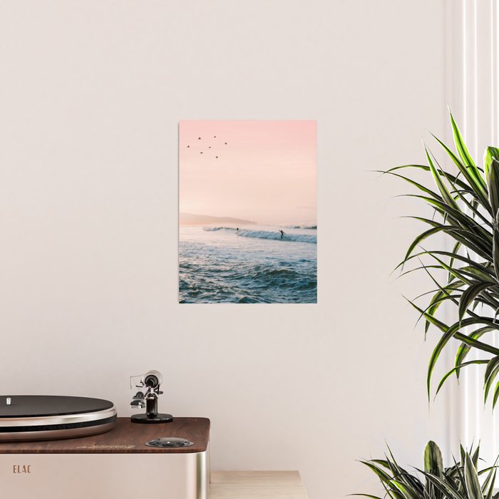 Sunset Surf Poster Gallery Image 2