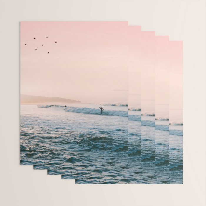 Sunset Surf Wrapping Paper Gallery Image 3