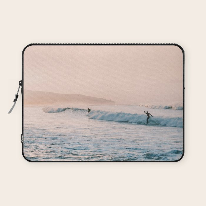 Sunset Surf Laptop Sleeve Gallery Image 1