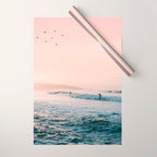 Sunset Surf Wrapping Paper Gallery Image 1