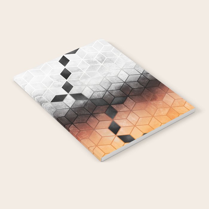Ombre Concrete Cubes Notebook Gallery Image 2