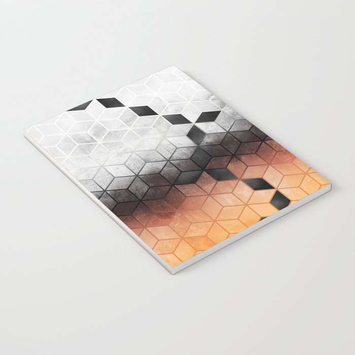 Ombre Concrete Cubes Notebook Gallery Image 3