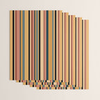 Classic Stripes X - Vintage Neutral Wrapping Paper Gallery Image 3
