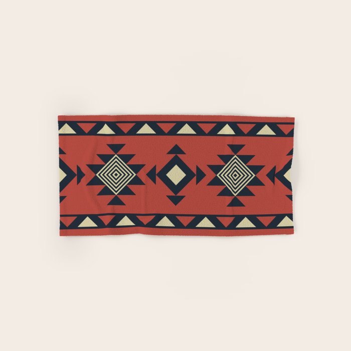 Aztec pattern Bath Towel Gallery Image 1