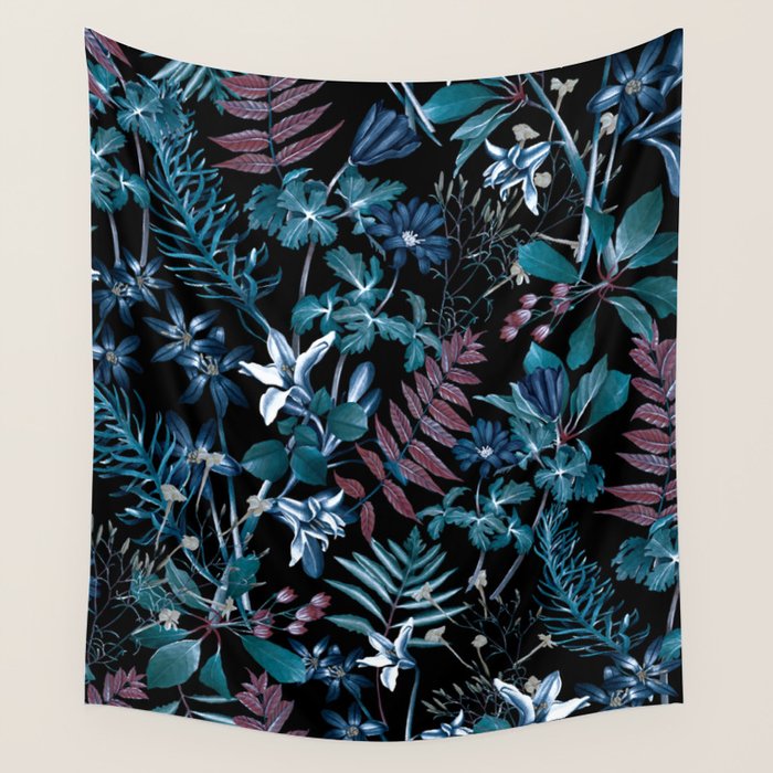 EXOTIC GARDEN - NIGHT XIV Wall Tapestry Gallery Image 4