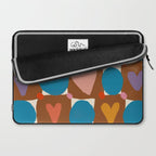 Hearts and Dots Laptop Sleeve Gallery Image 2