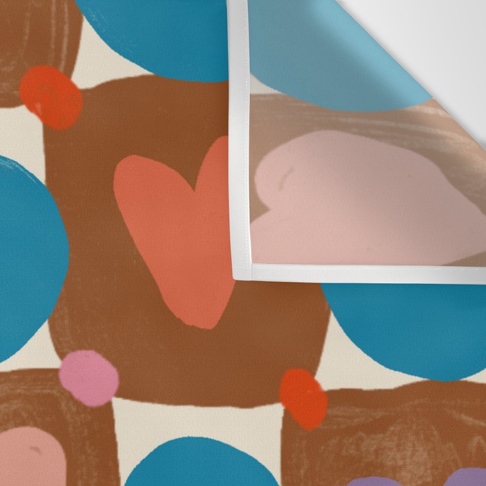 Hearts and Dots Wall Tapestry Gallery Image 3