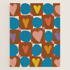 Hearts and Dots Jigsaw Puzzle Gallery Image 1