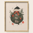 Festive Ho Ho Ho Bauble Serving Tray Gallery Image 1