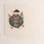 Festive Ho Ho Ho Bauble Wrapping Paper Gallery Image 3