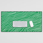 Strokes 04: Rain Forest Green Edition Desk Mat Gallery Image 1