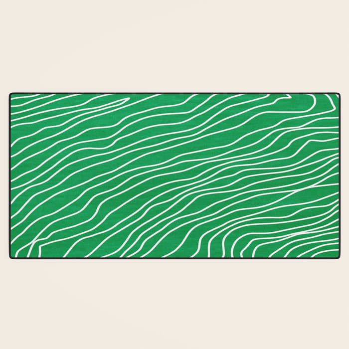 Strokes 04: Rain Forest Green Edition Desk Mat Gallery Image 3