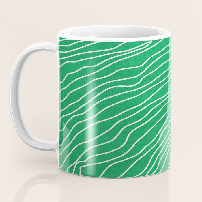 Strokes 04: Rain Forest Green Edition Coffee Mug Gallery Image 3