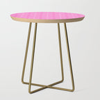 Peace Symbols - Pink Side Table Gallery Image 1