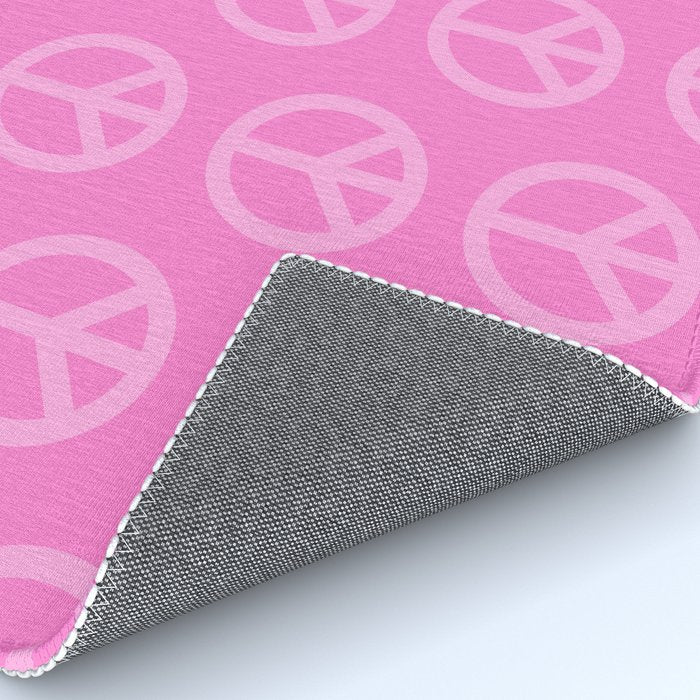 Peace Symbols - Pink Rug Gallery Image 4
