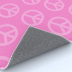 Peace Symbols - Pink Rug Gallery Image 4