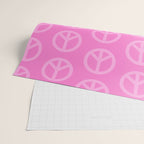 Peace Symbols - Pink Wrapping Paper Gallery Image 2