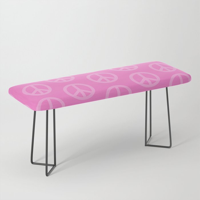 Peace Symbols - Pink Bench Gallery Image 1