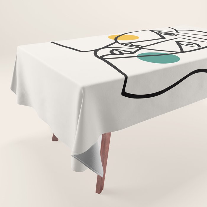 The Dream II | Pablo Picasso - Le Reve Tablecloth Gallery Image 1