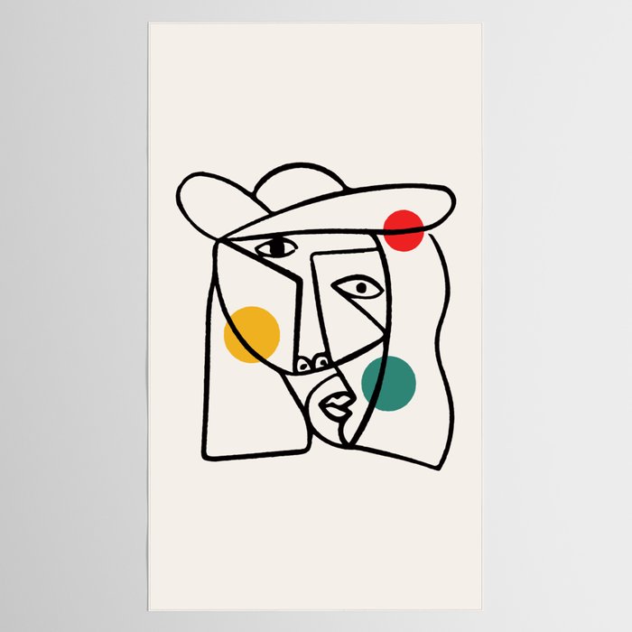 The Dream II | Pablo Picasso - Le Reve Tablecloth Gallery Image 2