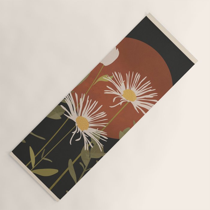 Abstract Florals 4 Yoga Mat Gallery Image 1
