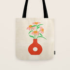 Flower Vase Tote Bag Gallery Image 1