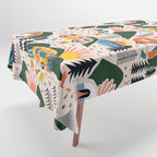 Camping Vacation Pattern Tablecloth Gallery Image 1