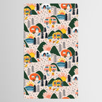 Camping Vacation Pattern Tablecloth Gallery Image 2