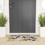 Camping Vacation Pattern Welcome Mat Gallery Image 3