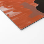 Abstract Desert Art Print in Bold Earth Tones Welcome Mat Gallery Image 2
