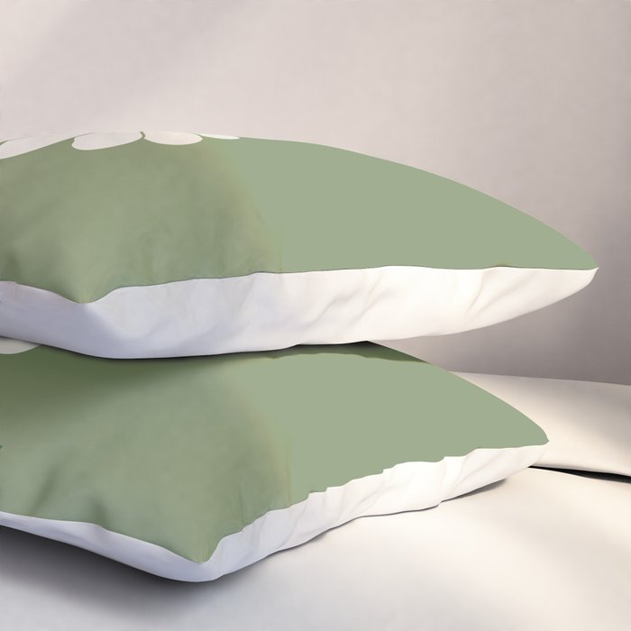 Cat and Plant 63 Blossom Day Pillow Sham Gallery Image 3