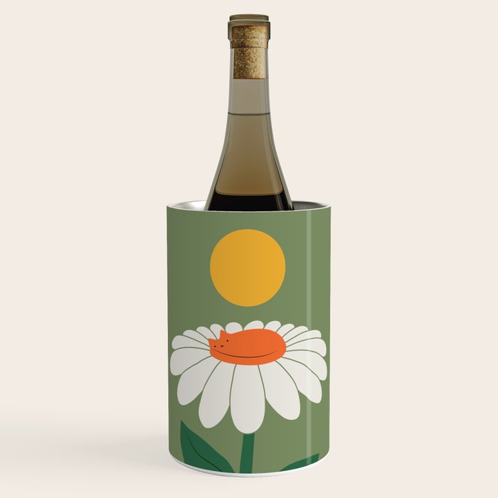 Cat and Plant 63 Blossom Day Wine Chiller Gallery Image 1