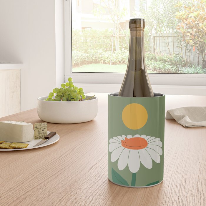Cat and Plant 63 Blossom Day Wine Chiller Gallery Image 4