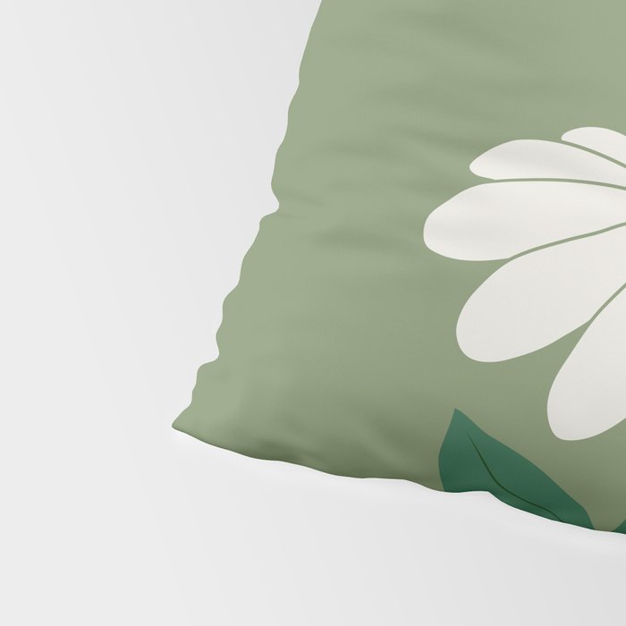 Cat and Plant 63 Blossom Day Pillow Sham Gallery Image 4