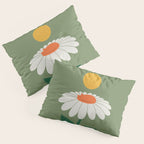 Cat and Plant 63 Blossom Day Pillow Sham Gallery Image 3