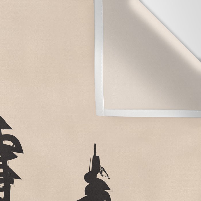 Abstract Landscape II Wall Tapestry Gallery Image 3