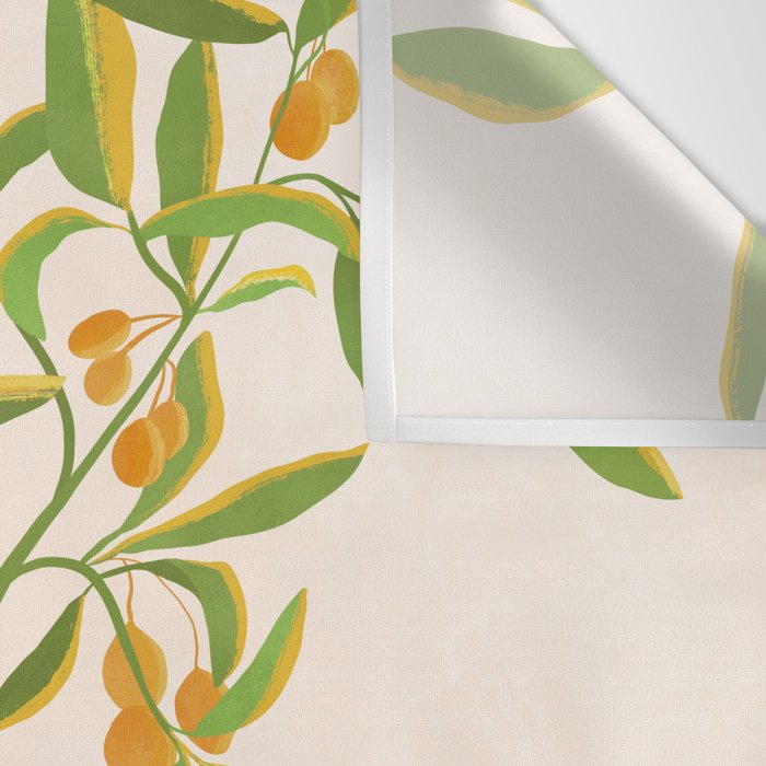 Chinese Citrus Tree Wall Tapestry Gallery Image 3