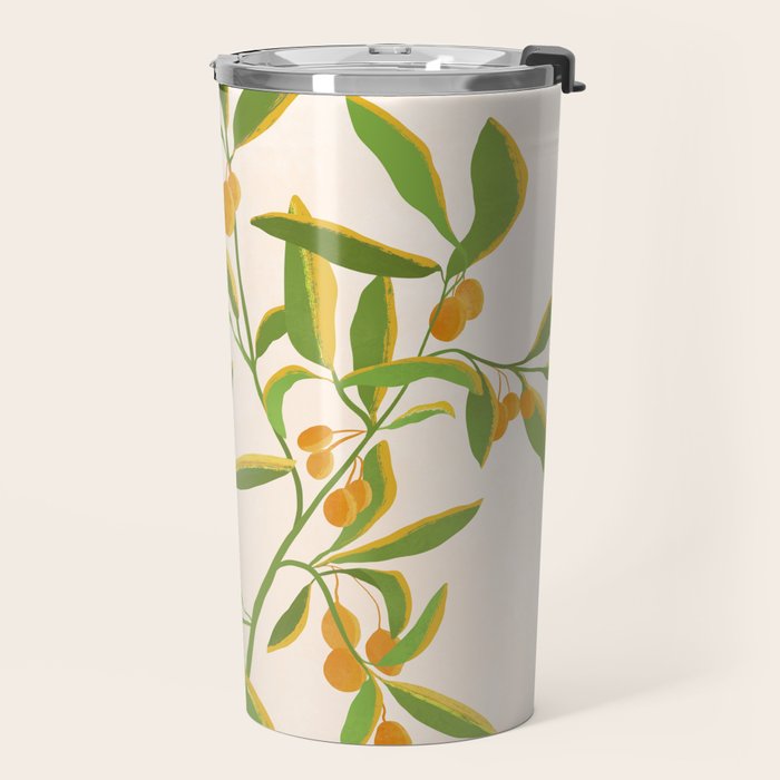 Chinese Citrus Tree Travel Mug Gallery Image 2