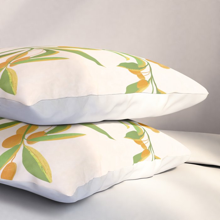 Chinese Citrus Tree Pillow Sham Gallery Image 3