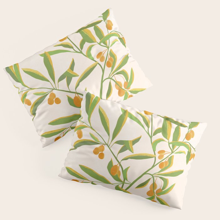 Chinese Citrus Tree Pillow Sham Gallery Image 3