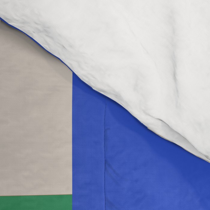 Colorful Abstract Geometric Modern Art Comforter Gallery Image 4