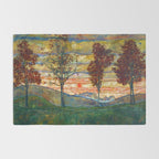 Four Trees - Egon Schiele Rug Gallery Image 2