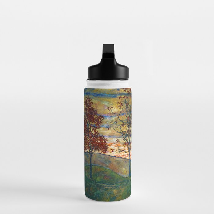 Four Trees - Egon Schiele Water Bottle Gallery Image 3