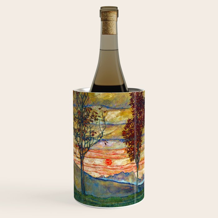 Four Trees - Egon Schiele Wine Chiller Gallery Image 1