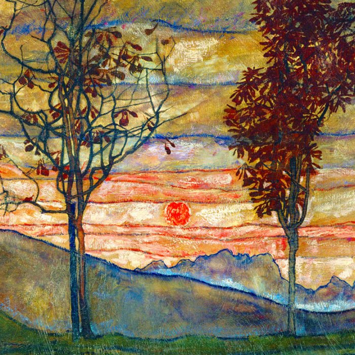 Four Trees - Egon Schiele Coffee Mug Gallery Image 2